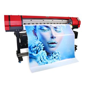 1,6 m en cuir machine flex bannière à plat tissu grand format eco dissolvant jet d'encre